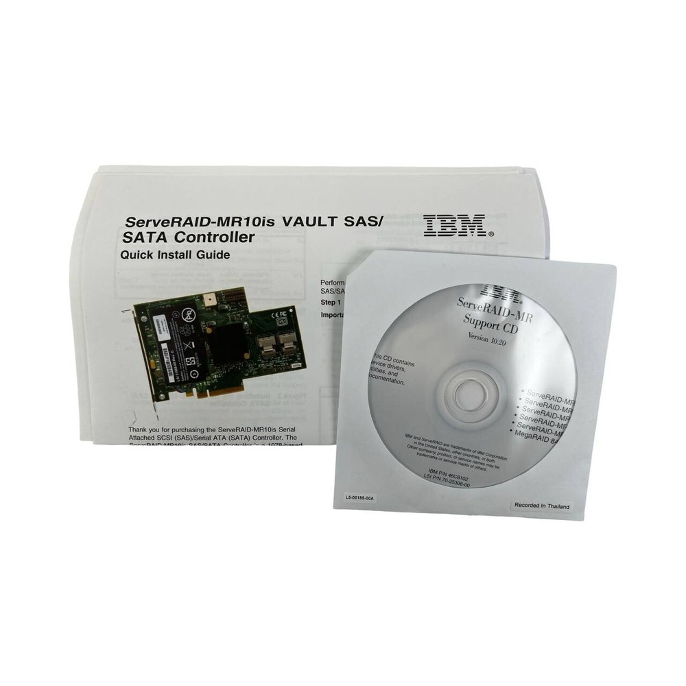 IBM 44E8696 ServeRAID-MR10is SAS/SATA RAID Controller NO BATTERY