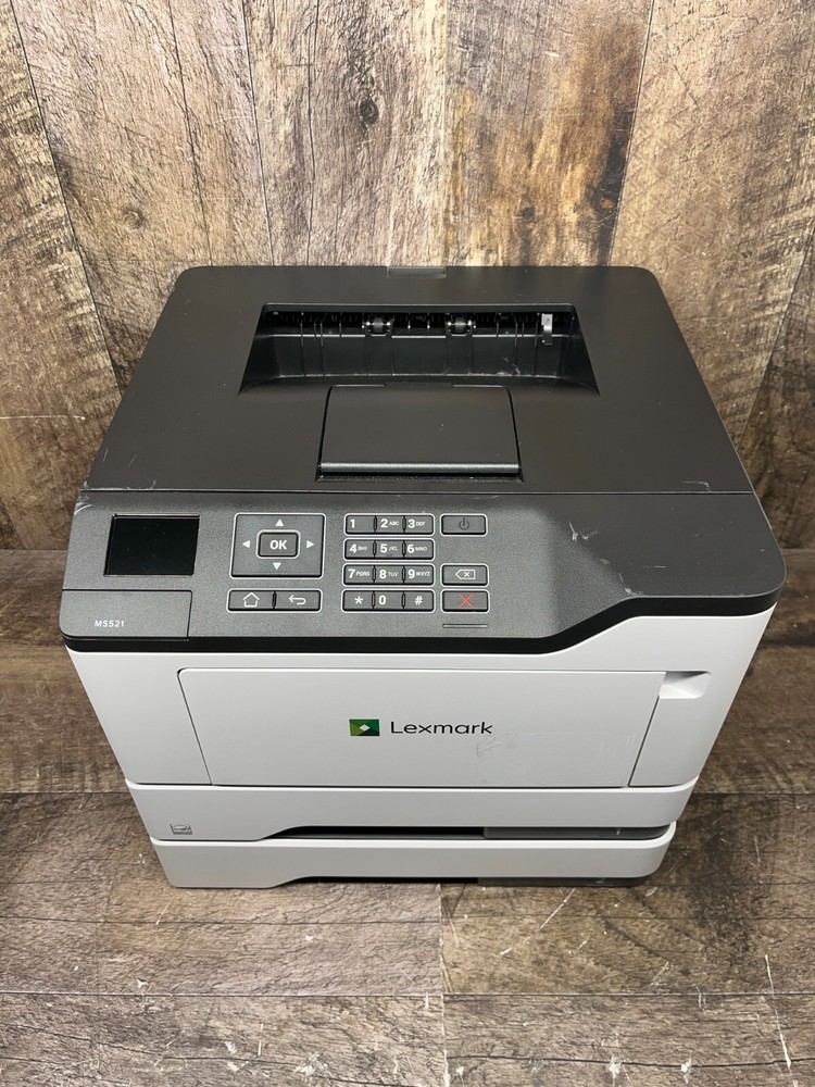 Lexmark MS521 Duplex Monochrome Laser Printer Toner 100%