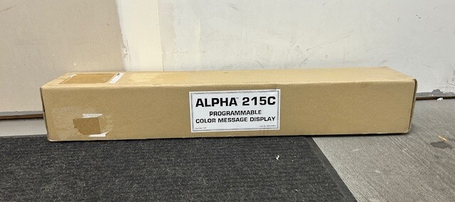 Alpha 215c Programmable Color Message Display