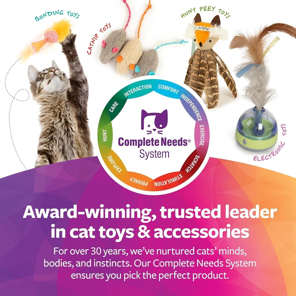 Interactive Plush Catnip Flutter Balls with Feathers - Ideal for Kittens
