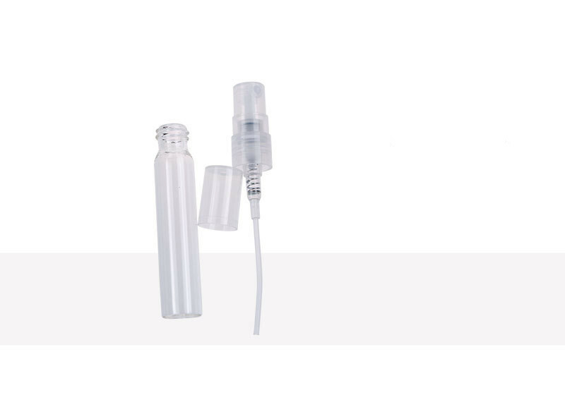 5-100PCS Clear Plastic Spray Bottle Empty Perfume Refilled Container Sample