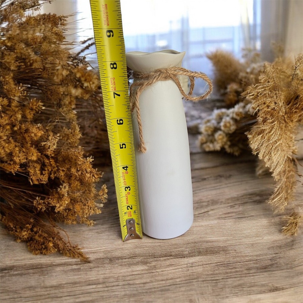 Van Gogh Art White Ceramic Flower Vase