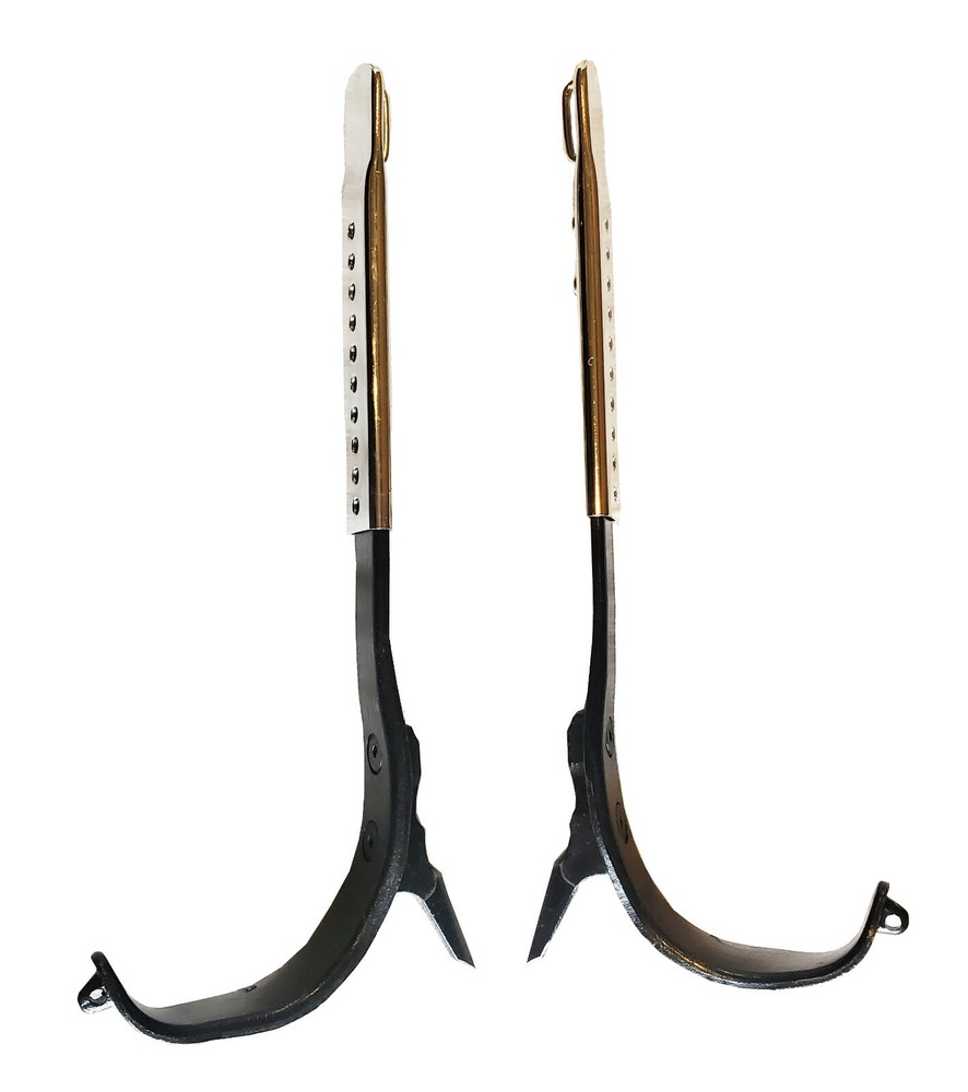 Tree Climbing Spike Set Pole Climbing Spurs Climber Adjustable Longer Graff