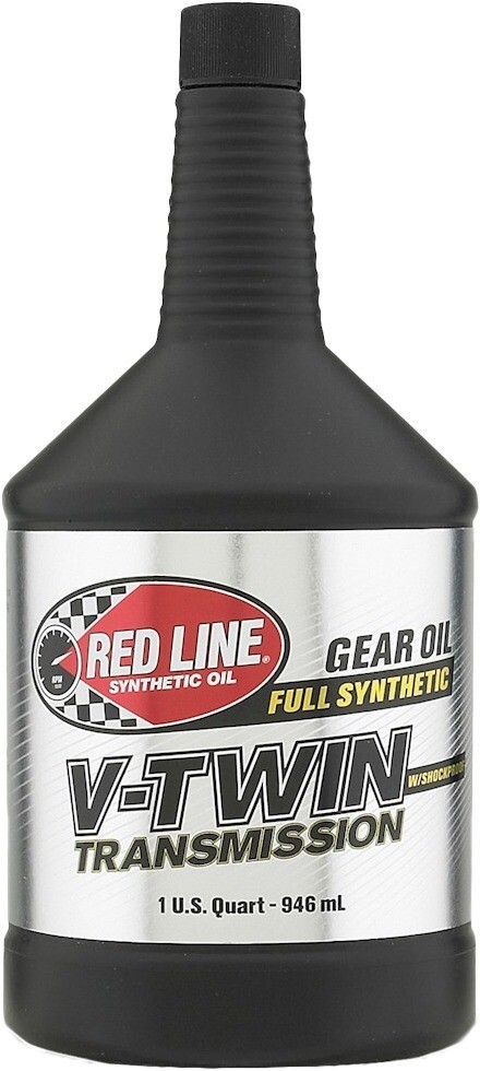 Red Line Synthetic V-Twin Transmission Gear Oil Motorcycle (1 1-Quart Bottle)