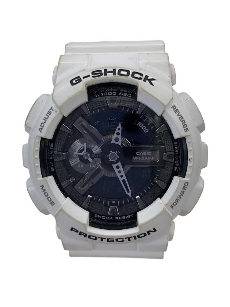 CASIO Quartz Watch G SHOCK Digital Analog WHT