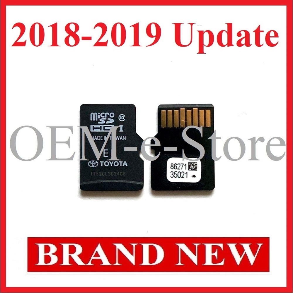 2014-2019 Toyota 4Runner RAV4 Prius C Navigation Micro SD Card Map 2019 Update