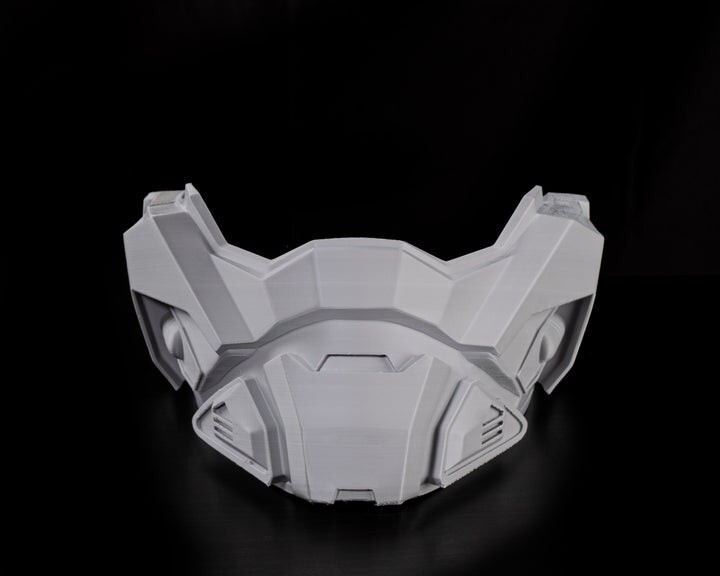 Raw DIY Helmet Accessory for Commando V3 Costume | Scale to Fit