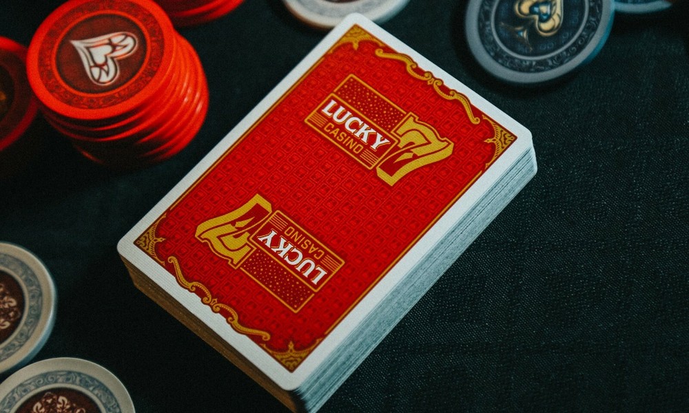 Slots Casino Luxury Playing Cards - 3 Deck Set