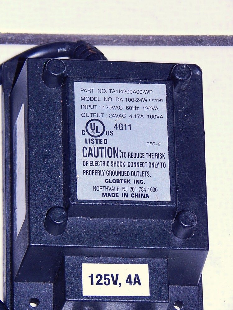 VICON Transformer , 24VAC ,4.17 AMP, V7USD-W-PS
