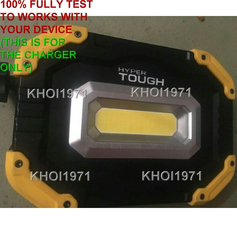 WALL Charger AC adapter for 7046 HYPER TOUGH work light 2500 lumens 9V-VOLT