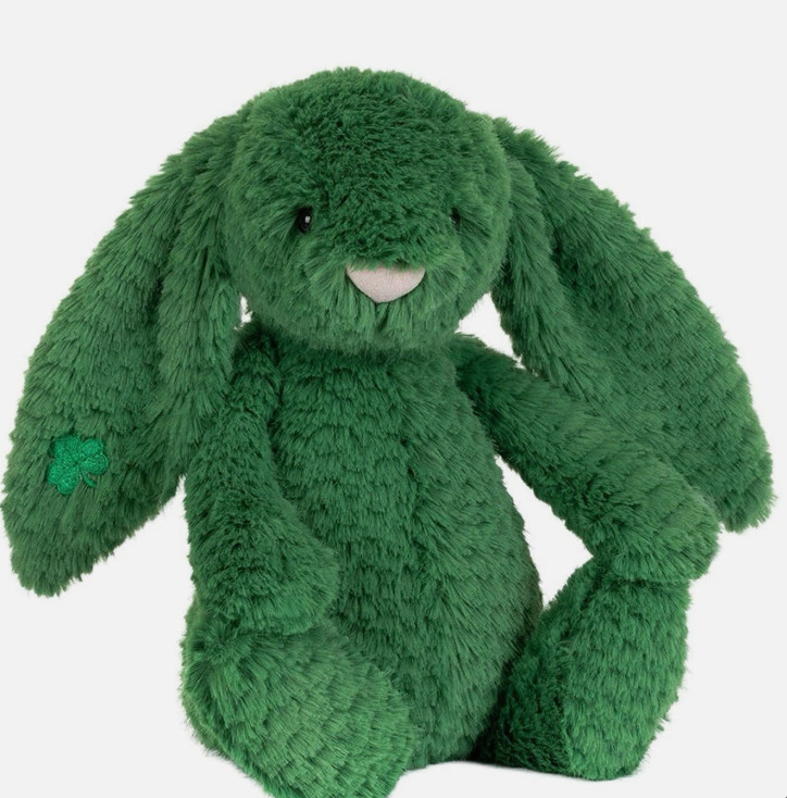 Jellycat Bláthnaid Bunny Soft Toy Ireland Exclusive St. Patricks Rare In Hand