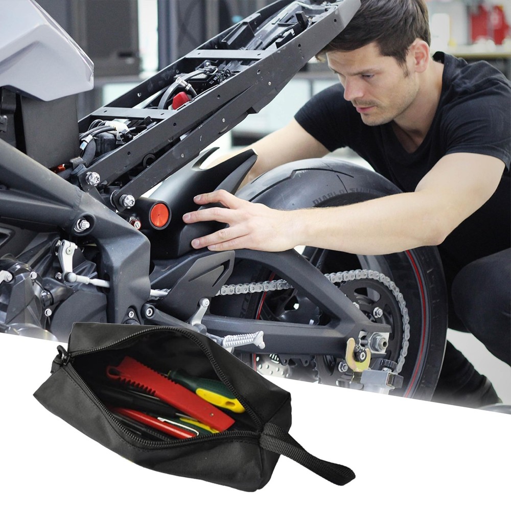 Tool Pouch Bag 2 Pcs Canvas Tool Pouch,Multi-Purpose Tool Bags, Multi-Purpose...