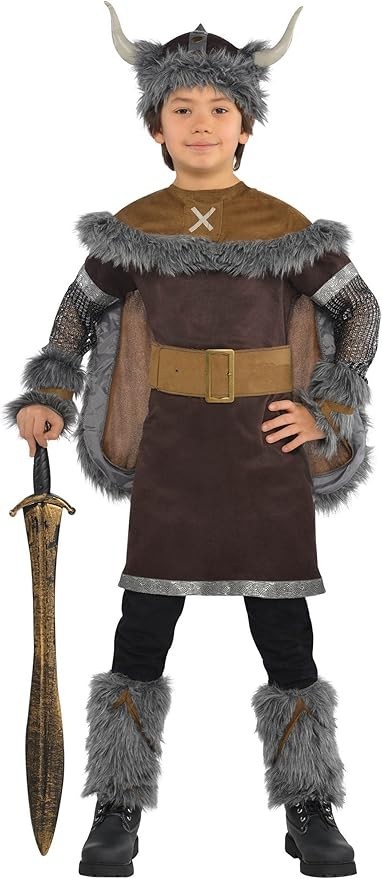 Viking Warrior Child Costume - Large