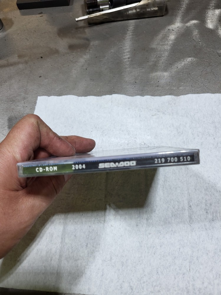 Seadoo 2004 Technical Publications Cd Rom New