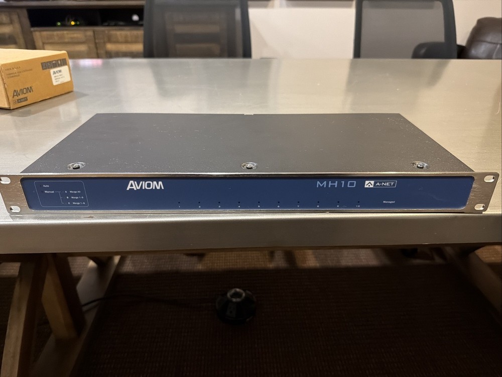 Aviom MH10 Merger Hub *open Box, Rep Sample