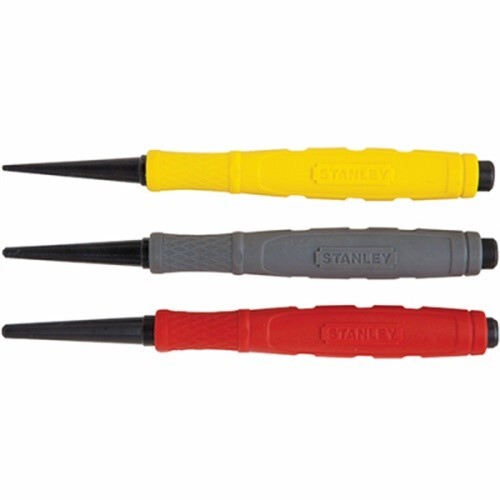 Stanley Cushion Grip Nail Set 3 pc