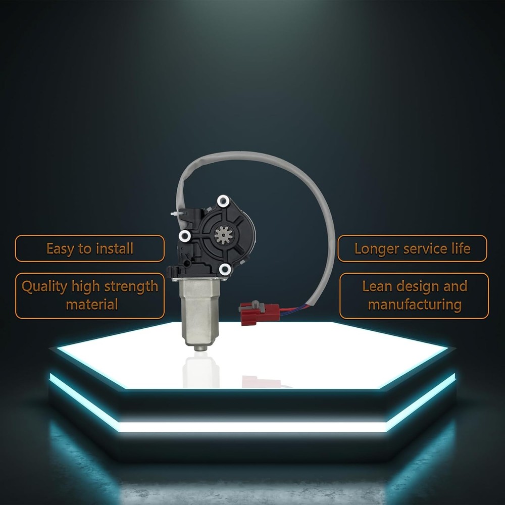 2 pins Front Right Passenger Side Power Window Motor Compatible with Dodge