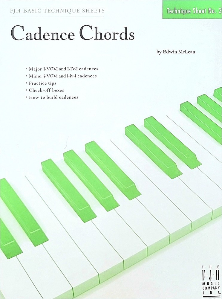 Cadence Chords - Technique Sheet No. 3