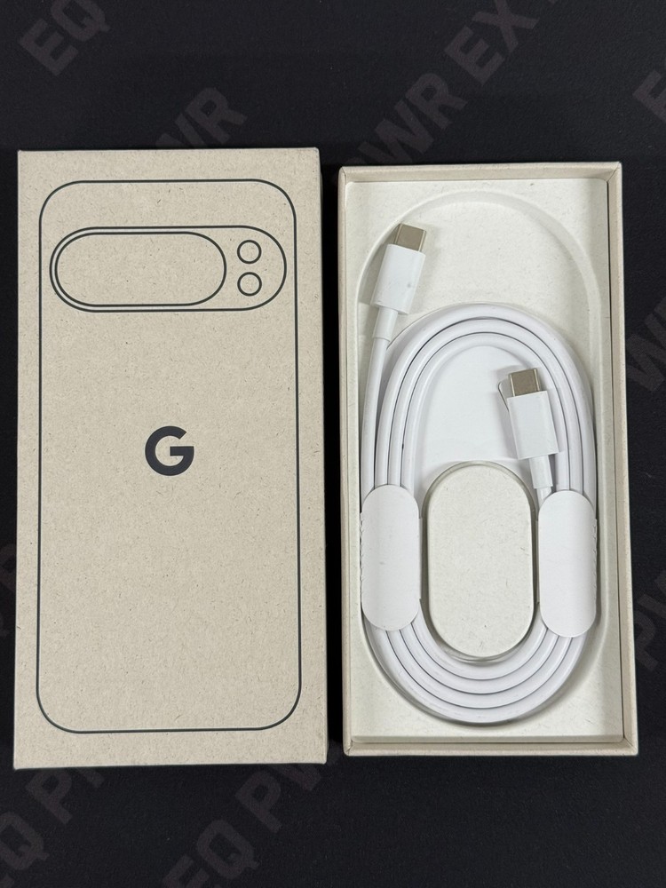 Empty Original Retail Box for Google Pixel 10 Pro + USB-C Cable Set SIM Ejector
