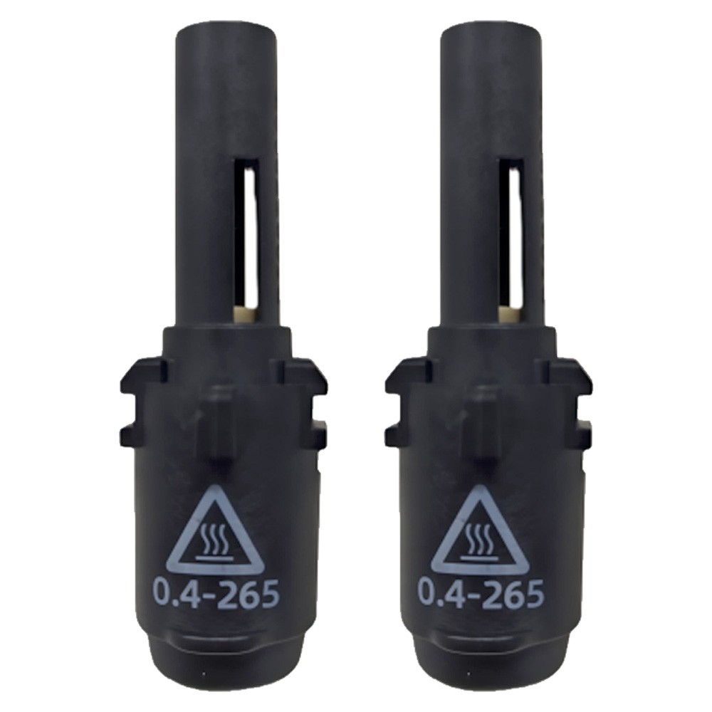 2Pc For Flashforge Adventurer 3/4 3D Printer Hotends 0.4mm-265°C Nozzle Assembly