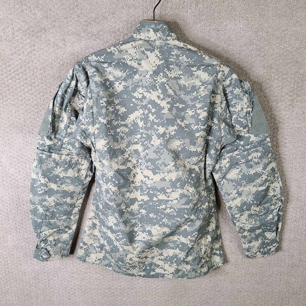 US Army Combat Uniform Jacket Mens X-Small Regular ACU Digital Camo Full Zip
