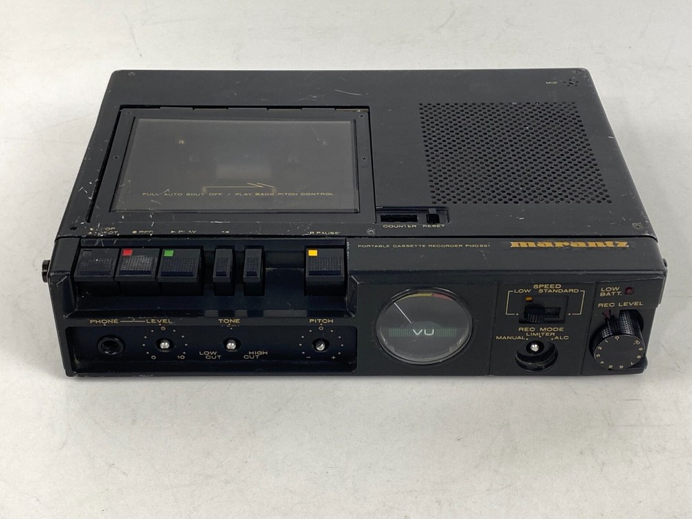 Marantz PMD201 Portable Cassette Recorder Player