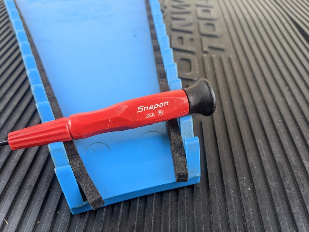 #as028 Snap-on Tools SDE220 USA Electronic Precision Flat 2mm Screwdriver