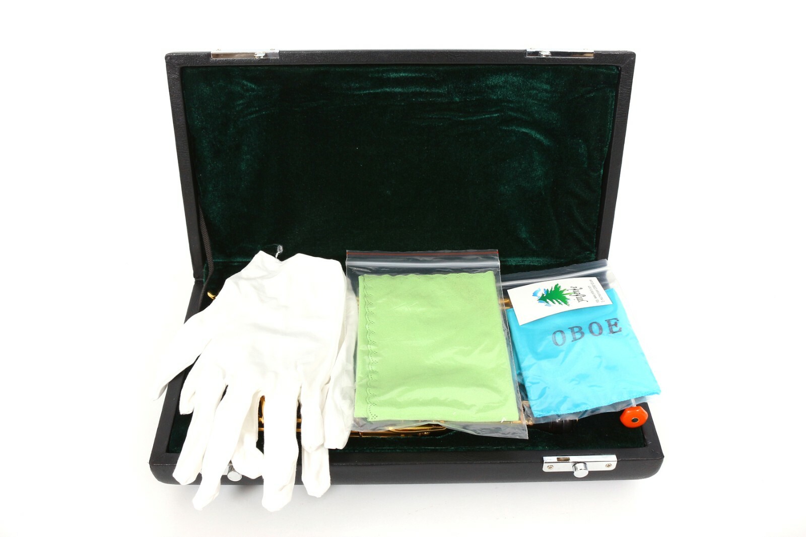 New Oboe Professional Ebony wood C key left F Resonance Golden plated key