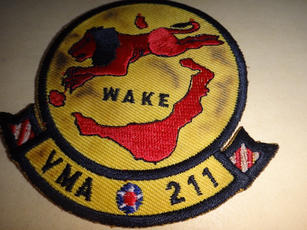 Vietnam War USMC Marine Attack Squadron VMA-211 WAKE Patch