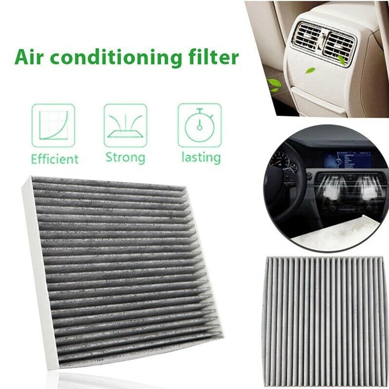 New Activated Carbon AIR FILTER 87139-YZZ20 87139-YZZ08 For Toyota A/C CABIN US