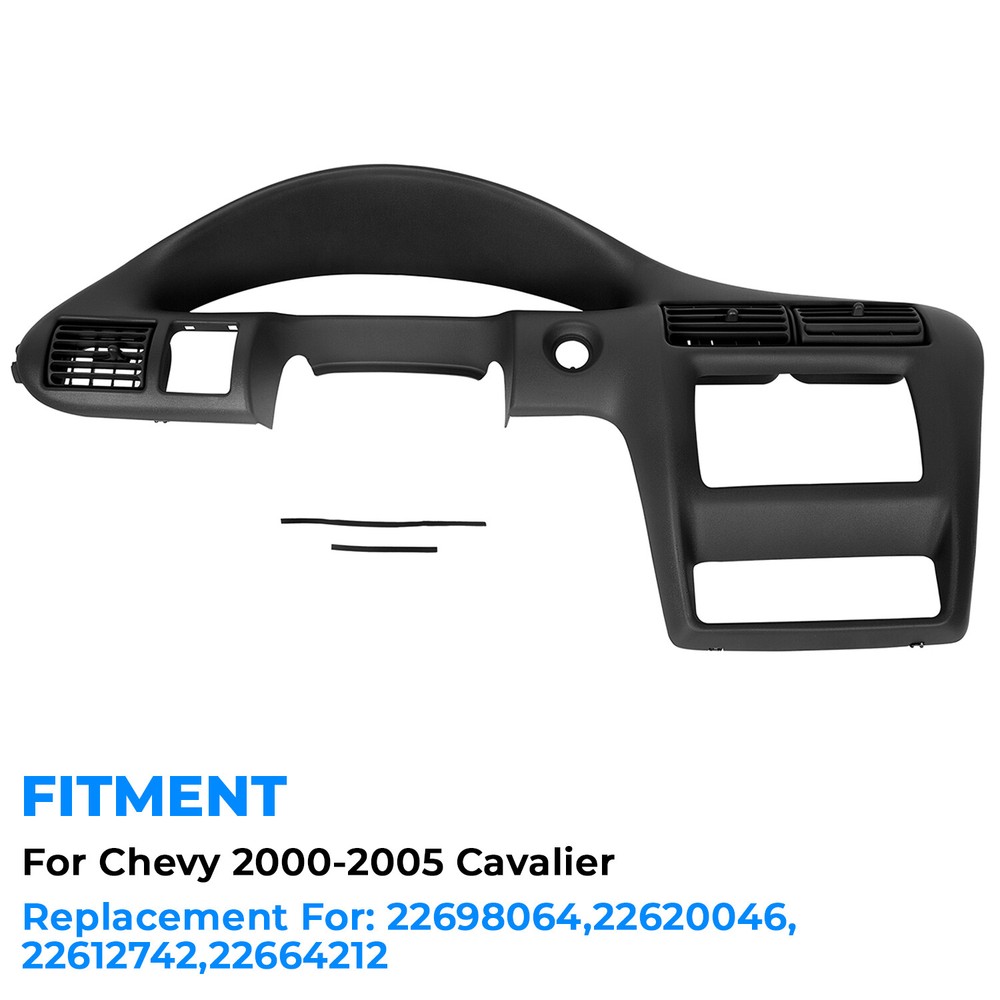 For 2000-2005 2004 Cavalier Dash Panel Speedometer Trim Bezel Rep. for #22698064
