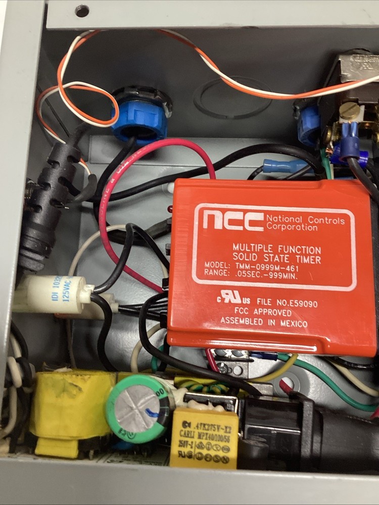 NCC TMM-0999M-461 Multiple Function Solid State Timer Control 0.5s-999min U-380
