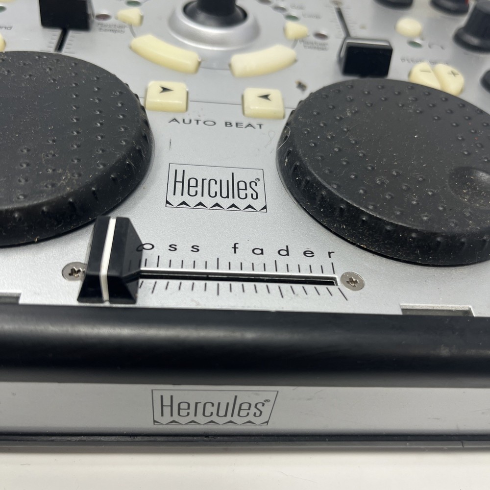 Hercules DJ Control MP3 USB Control Untested As Is