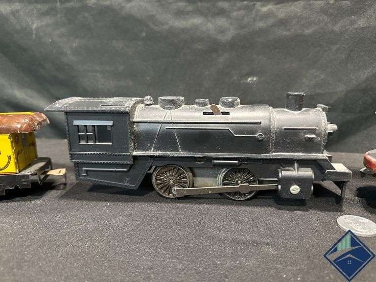 Model Train Cars, Including Union Pacific Caboose