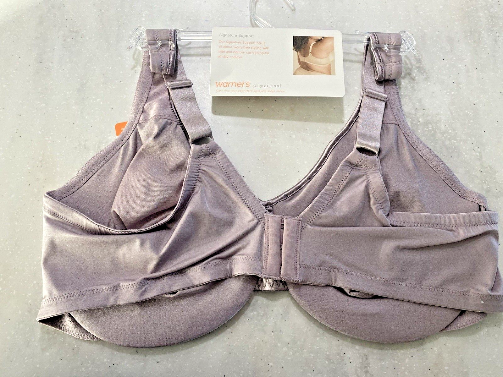 Warners SIGNATURE SUPPORT BRA cushioned underwire stretch 35002A BRAND NEW