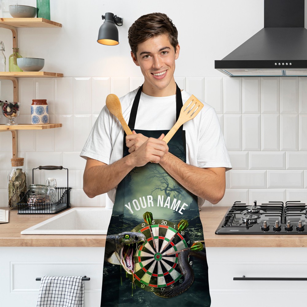 Personalised Snake Darts - Splashproof - Novelty Apron