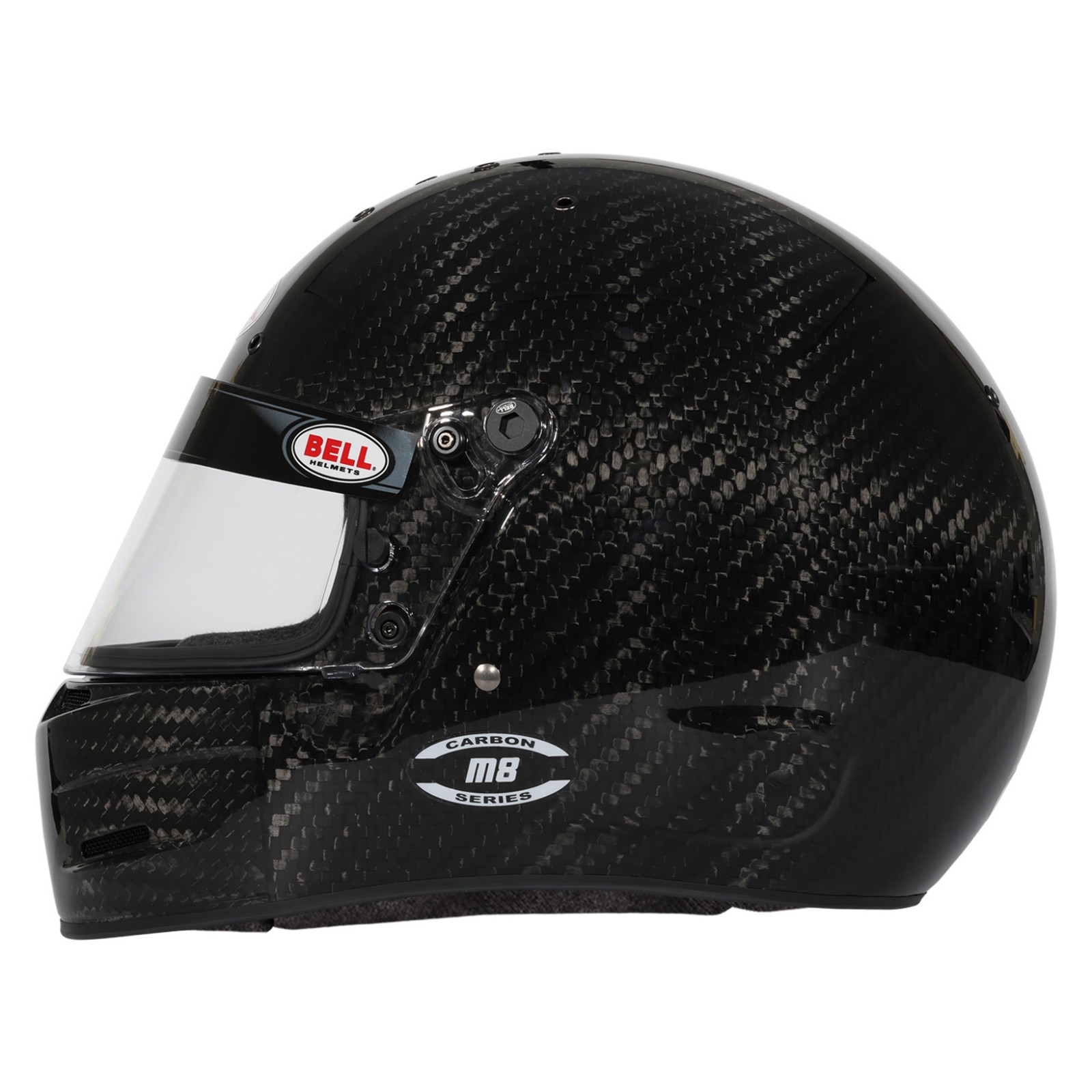 Bell - M8 Ultra Carbon SA2025 Auto Racing Helmet - Snell Carbon Fiber Helmet