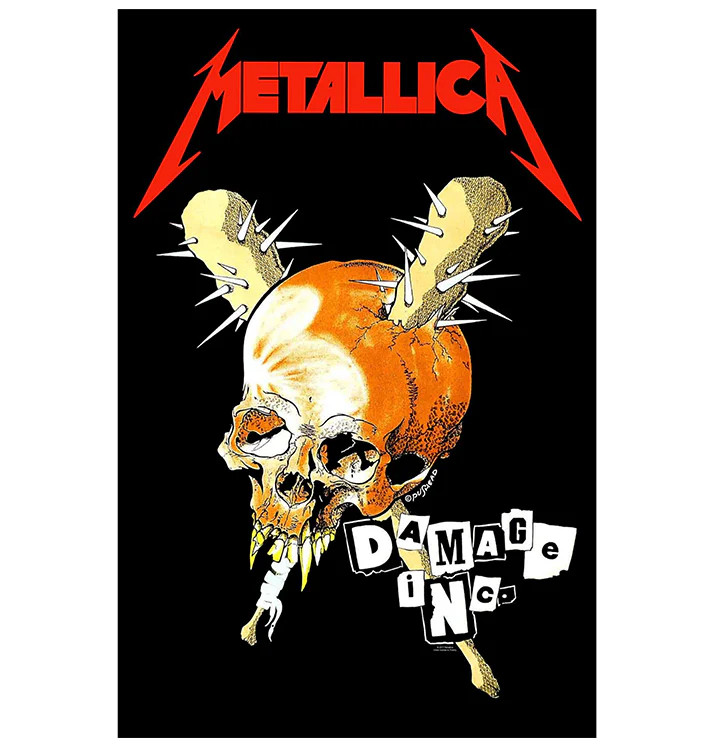METALLICA - 'Damage Inc.' Flag