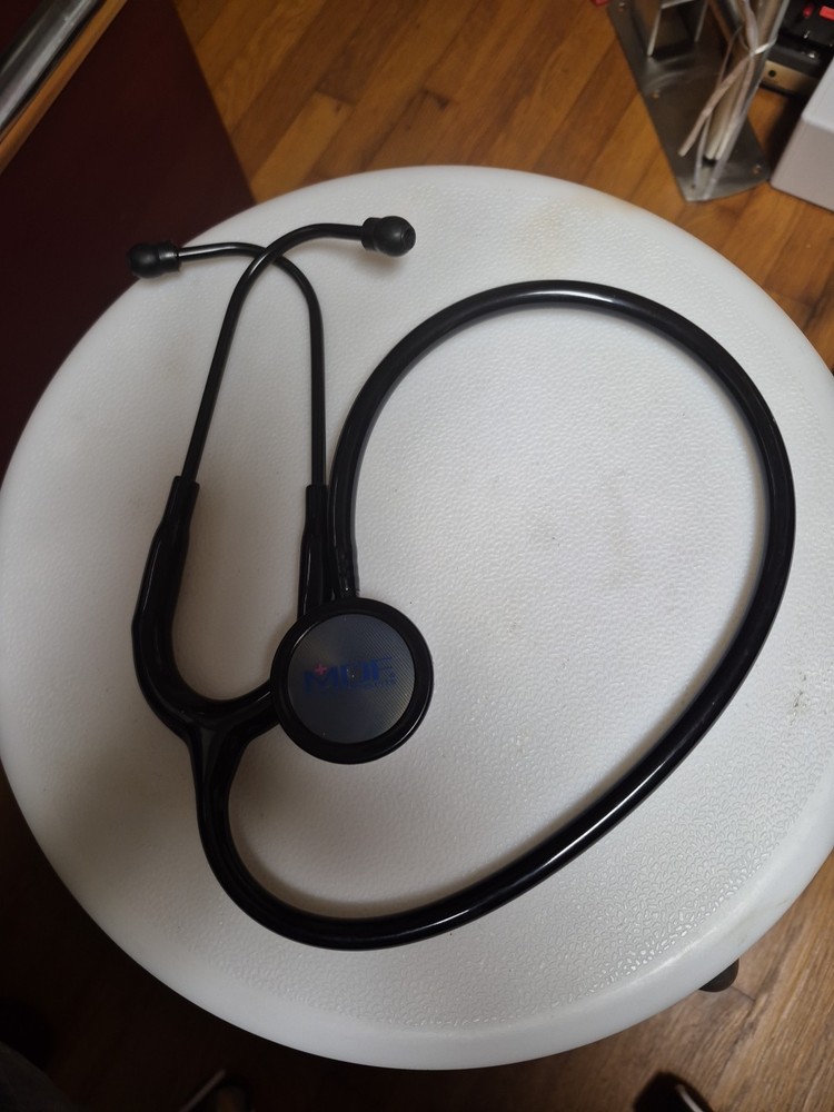 mdf stethoscope black