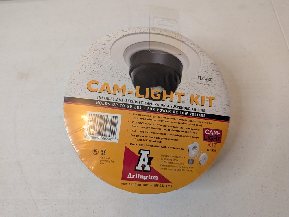 ARLINGTON - FLC430 Cam-Box Kit for Installing a Security Camera