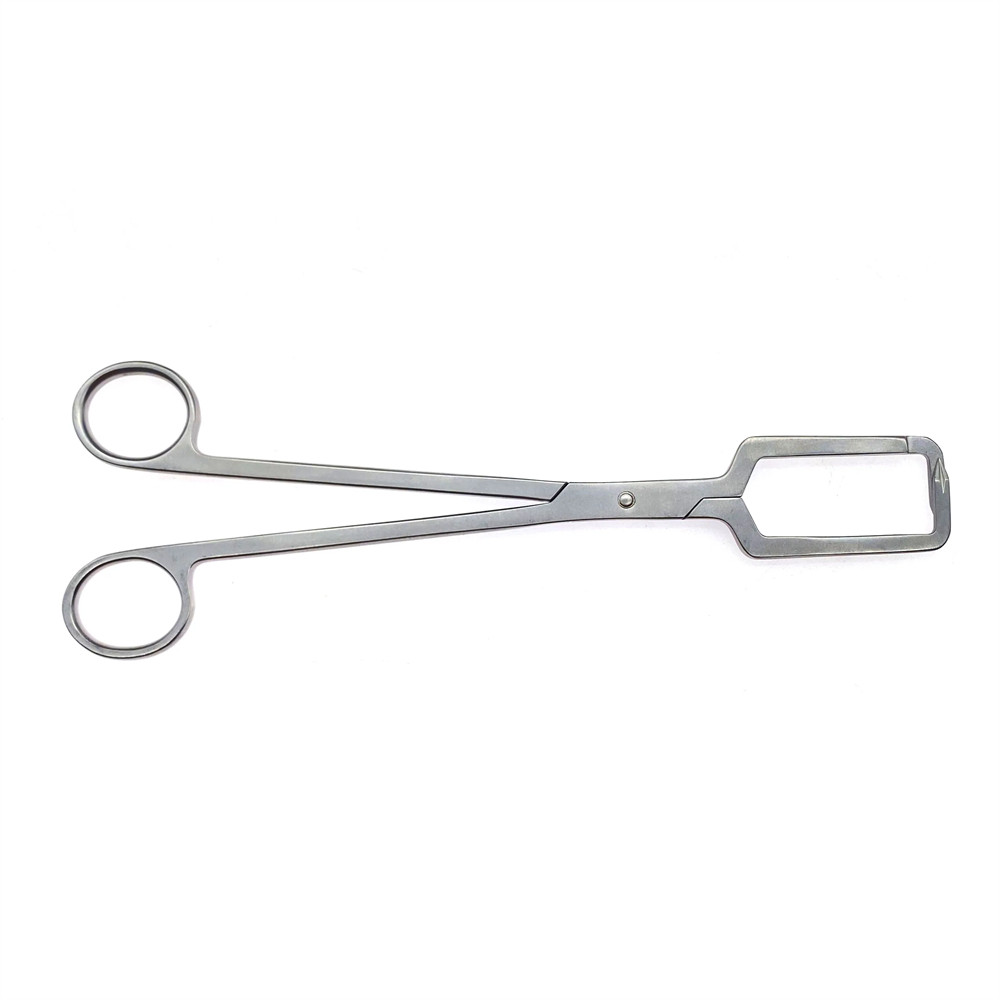 Orthopedic spinous process drilling forceps hole puncher for spinous process