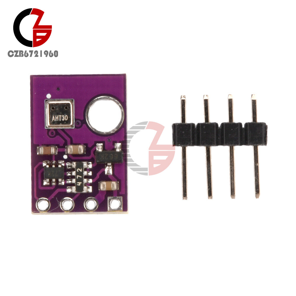 10PCS AHT30 Temperature Humidity Sensor Module Digital High Accuracy I2C Signal