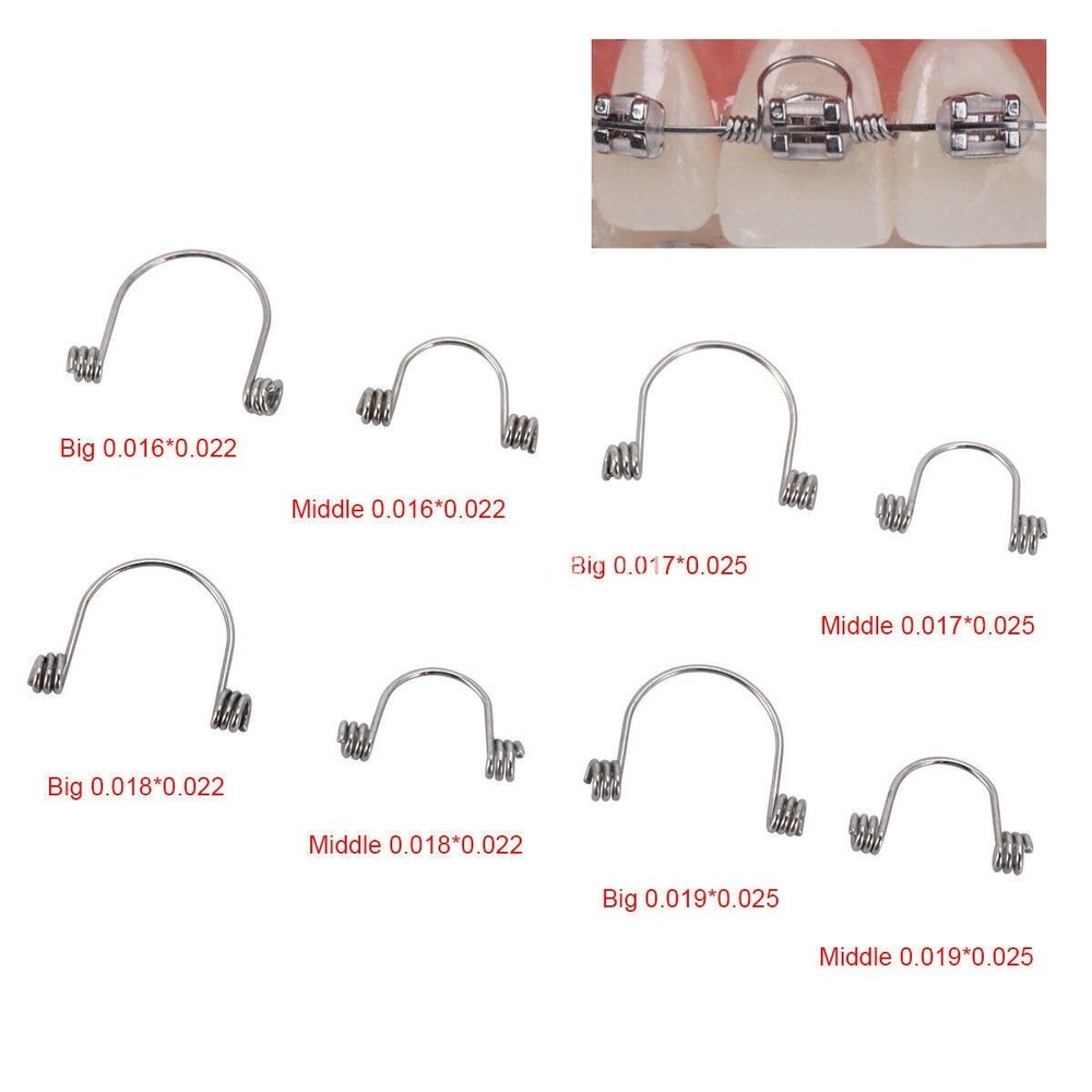 Dental Orthodontic Teeth Torque Rectangular Spring Anterior Wire 16×22 L/M/S