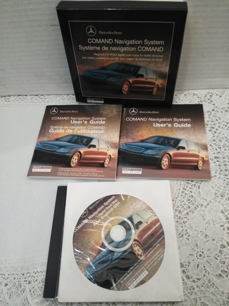 Y2K-2000 Mercedes-Benz Comand Navigation System CD ROM Map 7