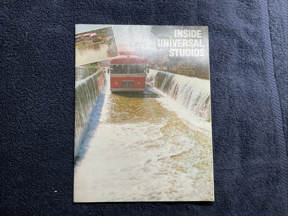 1973 Inside Universal Studios Souvenir Guide Book