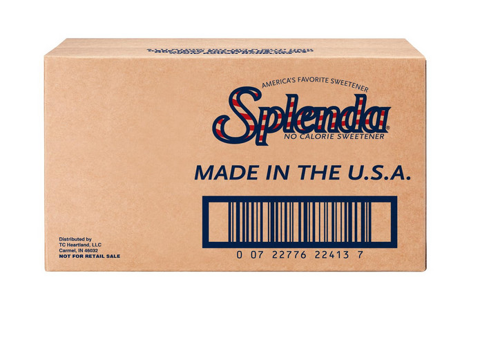 SPLENDA Zero Calorie Sweetener, 2000 Count Packets