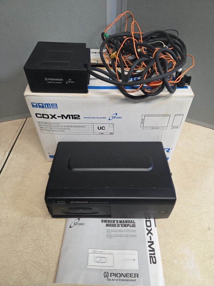 CDX-M12 Multi-CD player 12-Disc/ Compact Disc Magazine