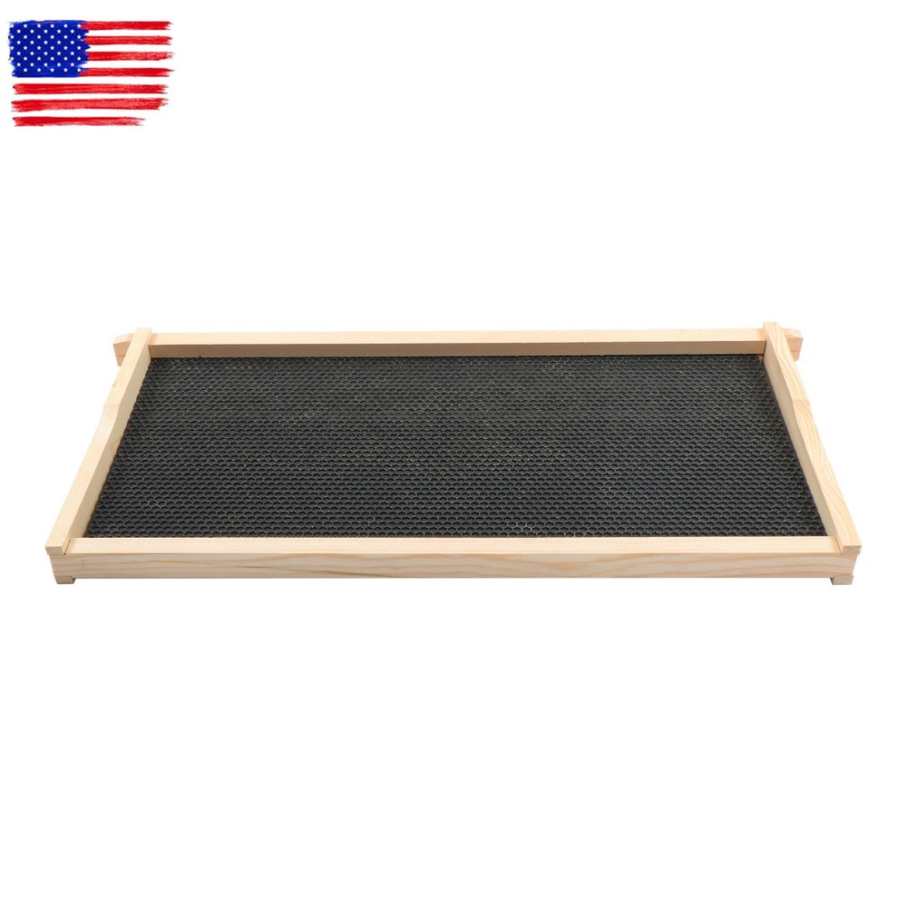 Bee Hive Beeswax Coated Includes Beehive Frames and Foundations 4 Layer 10-Frame