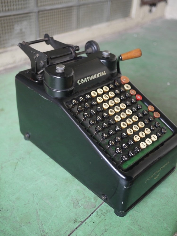 Vintage Continental Adding Machine
