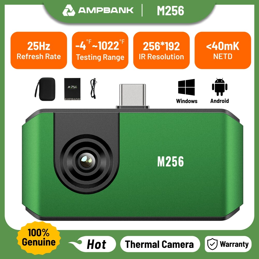 AMPBANK M256 Thermal Camera for Android USB Type C Thermal Imaging Camera